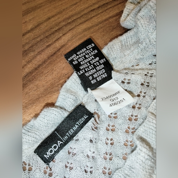 Knitted See Though Sweater - Picture 2 of 9